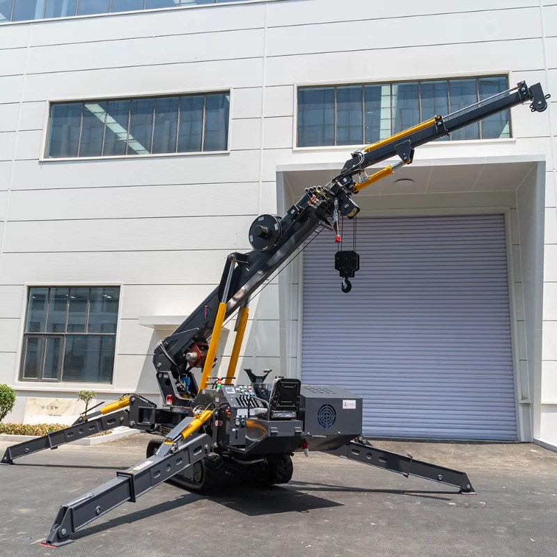 رافعة عنكبوتية صغيرة كهربائية  - مراجعة Heavy Equipment Lift وسعره