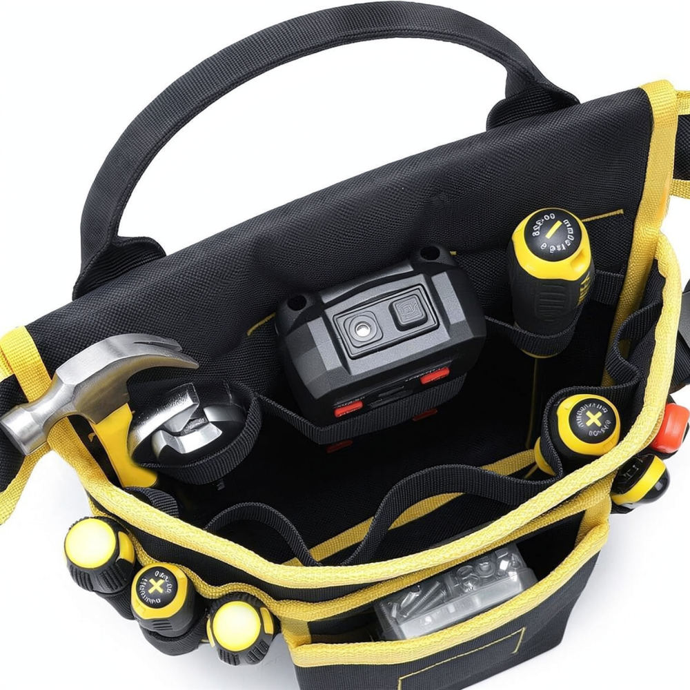 حقيبة أدوات متينة متعددة الجيو - مراجعة Heavy Equipment Electrician وسعره