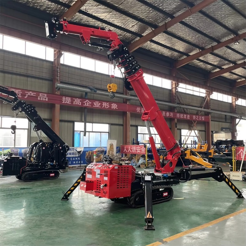 رافعة عنكبوتية صغيرة مدمجة تعم - مراجعة Heavy Equipment Lift وسعره